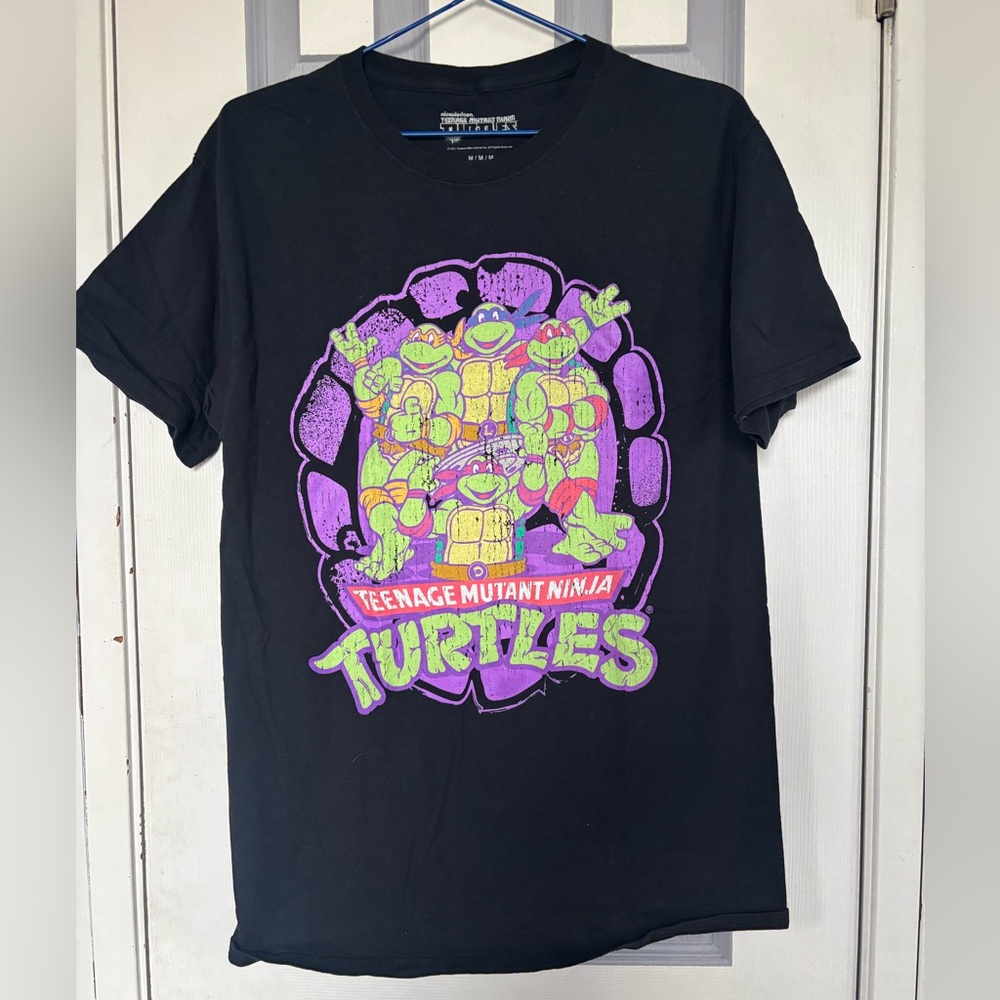 MAD Engine Black TMNT Graphic Tee